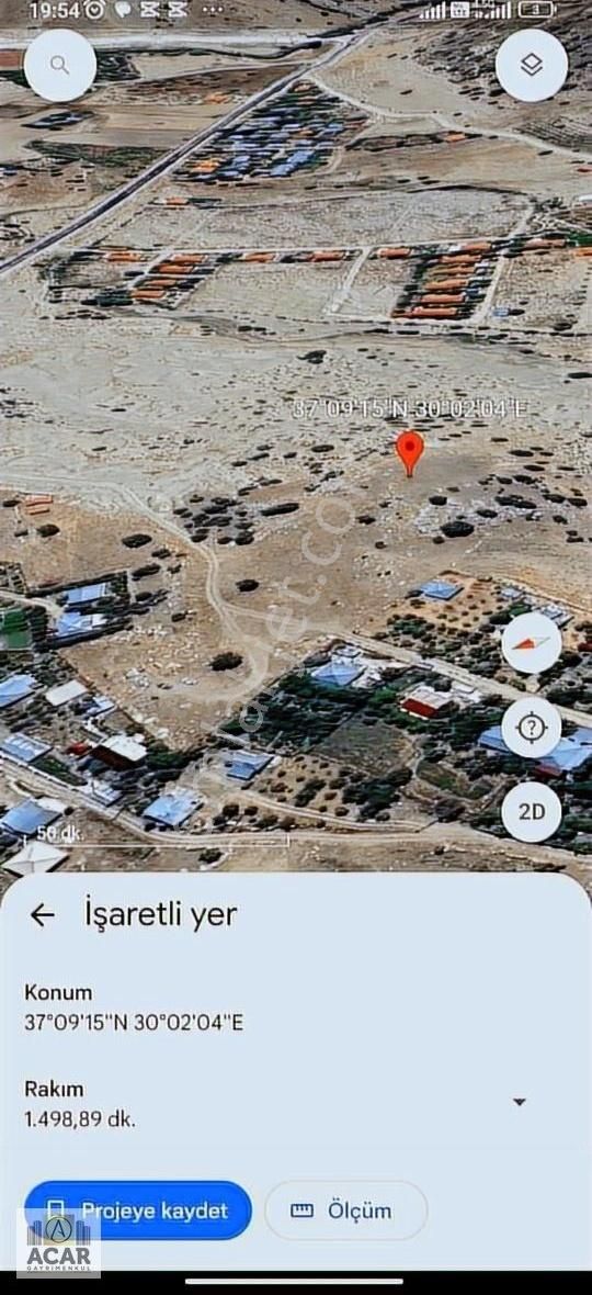 Korkuteli Dereköy Ev Yapımına Uygun Satılık Arsa - Görsel 5