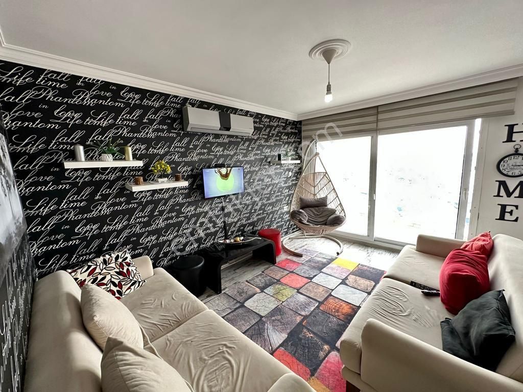 Kuşadası Merkeze Yakın Ful Deniz Manzaralı Eşyalı 2+1 Geniş Satılık Daire - Görsel 20