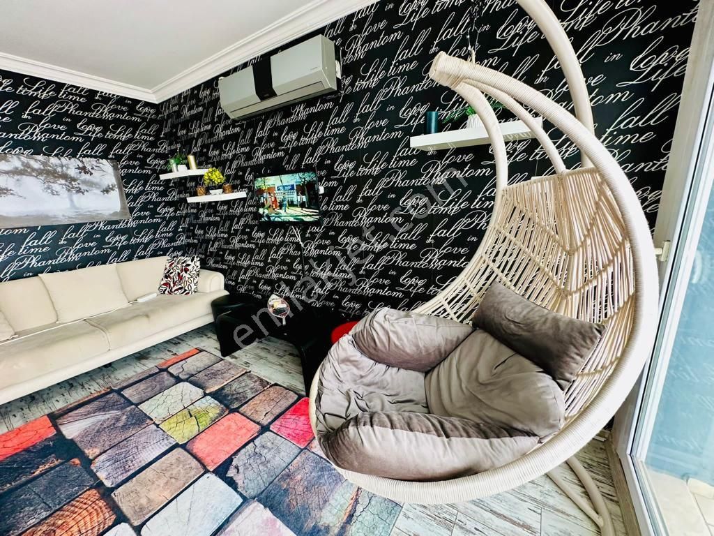 Kuşadası Merkeze Yakın Ful Deniz Manzaralı Eşyalı 2+1 Geniş Satılık Daire - Görsel 26