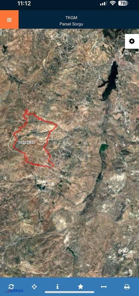 Gölbaşı Veli Hımmetlı'de İmar Sınırında 6701 M2 Kök Tapu Tarla