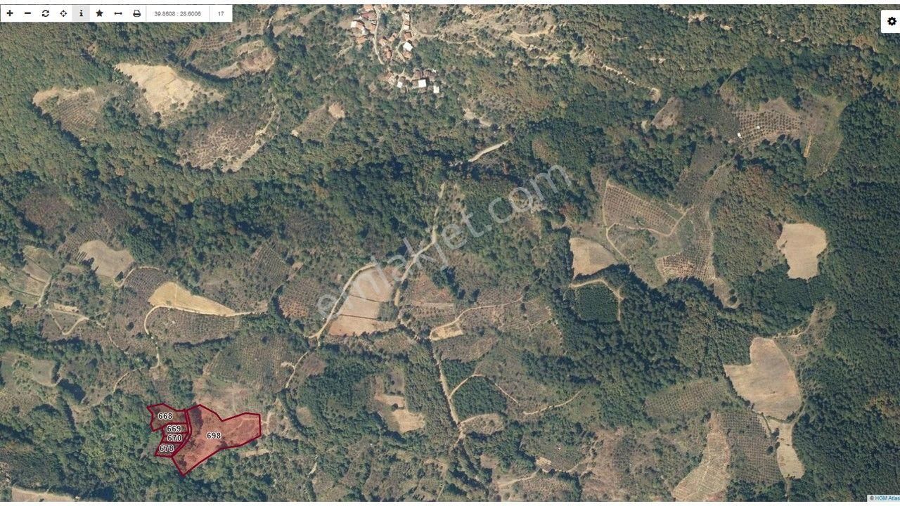 Bahçe Nitelikli 444 M2 Tek Tapu Kadastro Yolu Var - Görsel 3