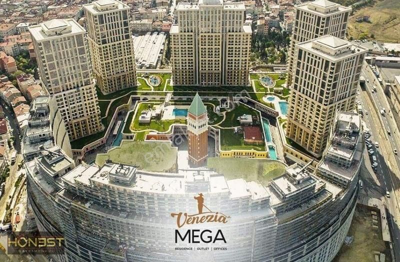 Kiptaş Venezia Mega Satılık 1+1 Boş Hemen Oturum Balkonlu Daire