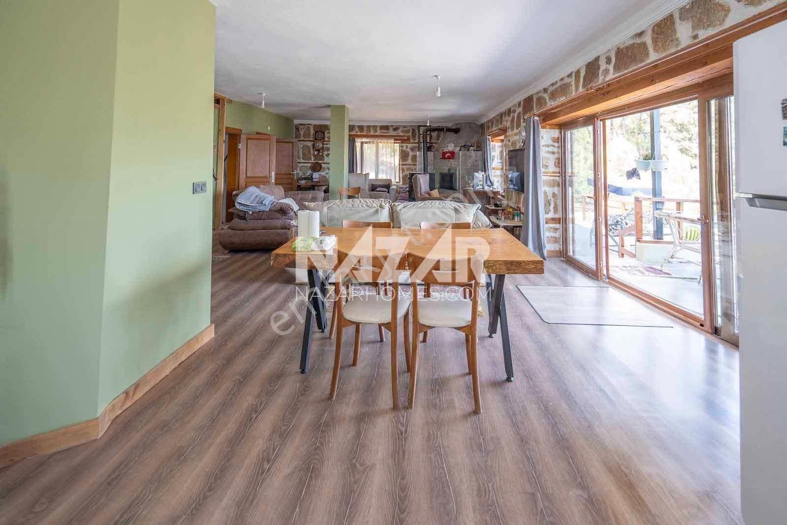 Alanya Asmaca 'da Doğa İle İç İçe Full Manzaralı 1.118 M2 Taş Ev Bahçesi - Görsel 16