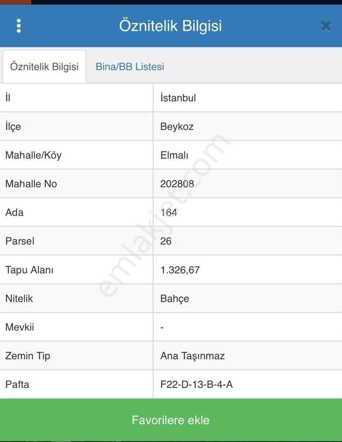 Beykoz Elmalı'da Villa İmarlı 1.326 M2 Müstakil Tapulu Arsa - Görsel 5