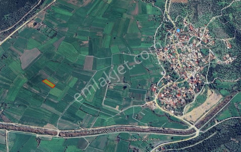 Bodrum Kemer’de Satılık 1846 Metrekare Tarla. - Görsel 5
