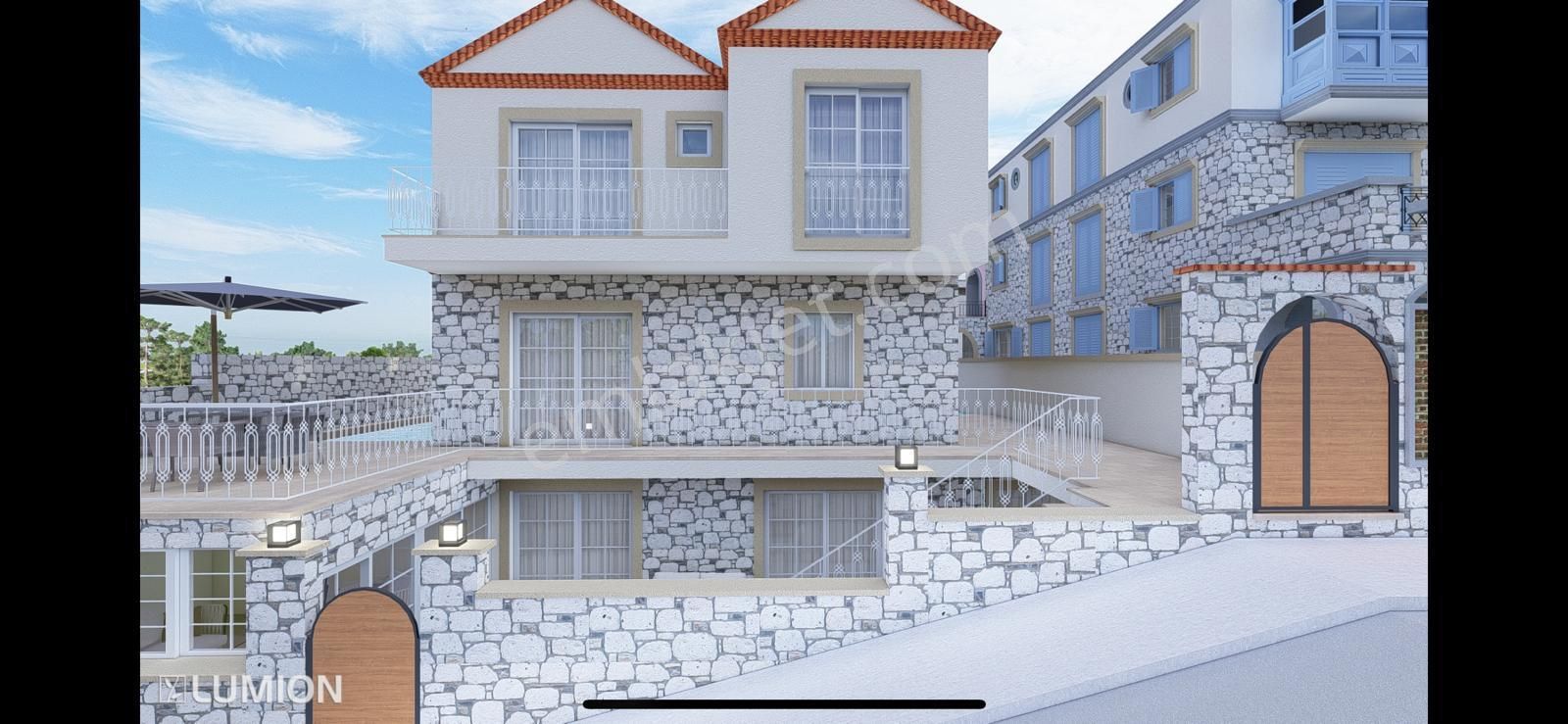 Kaan Emlak'tan Çeşme Ovacık'ta Taşın Zarafetiyle Buluşturulmuş Lüks 6+1 Villa
