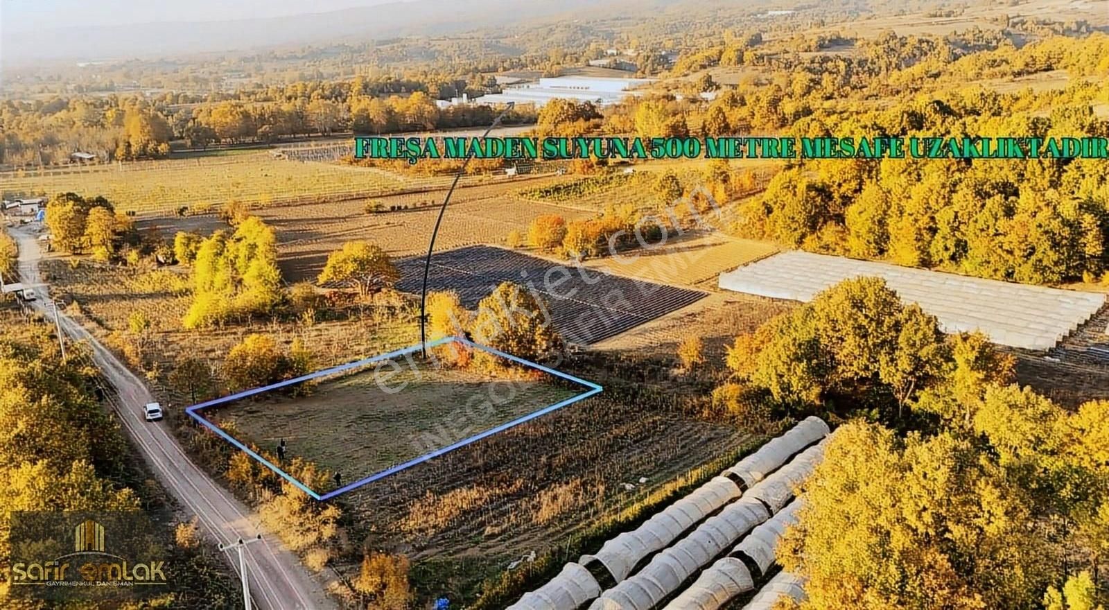 Kurşunluda Sıcak Su Yolu Üzerinde Satılık Yatırımlık Tarla - Görsel 5