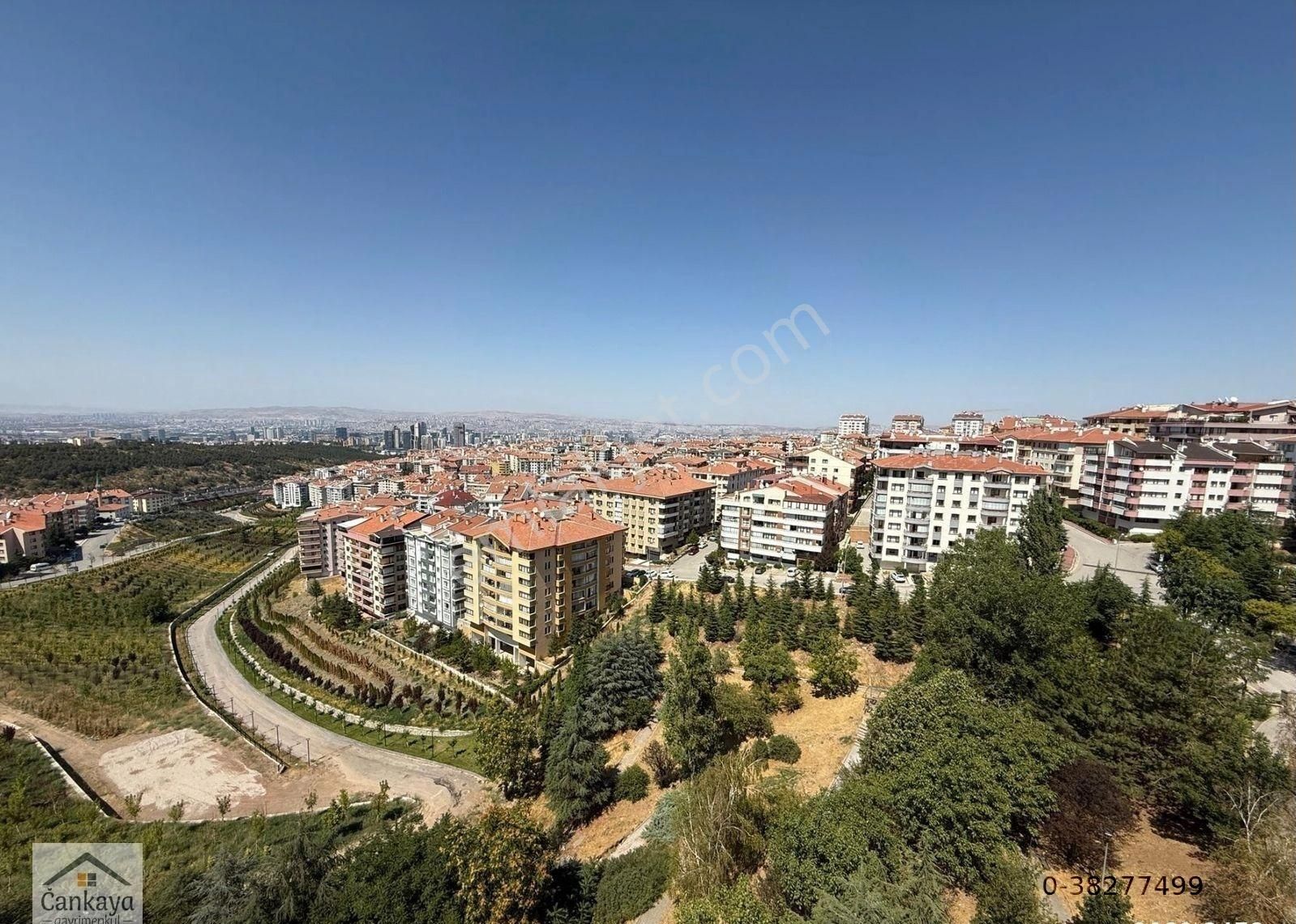 Çankayadan Dikmen Caddesi Paraleli Orman Ve Şehir Manzaralı Sitede Katta Çift Asansörlü Otoparkl