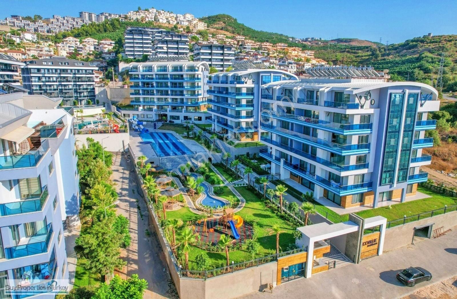 Kargıcak Eco Blue Resıdence Satılık 2+1 Duplex Fully Furnıshed