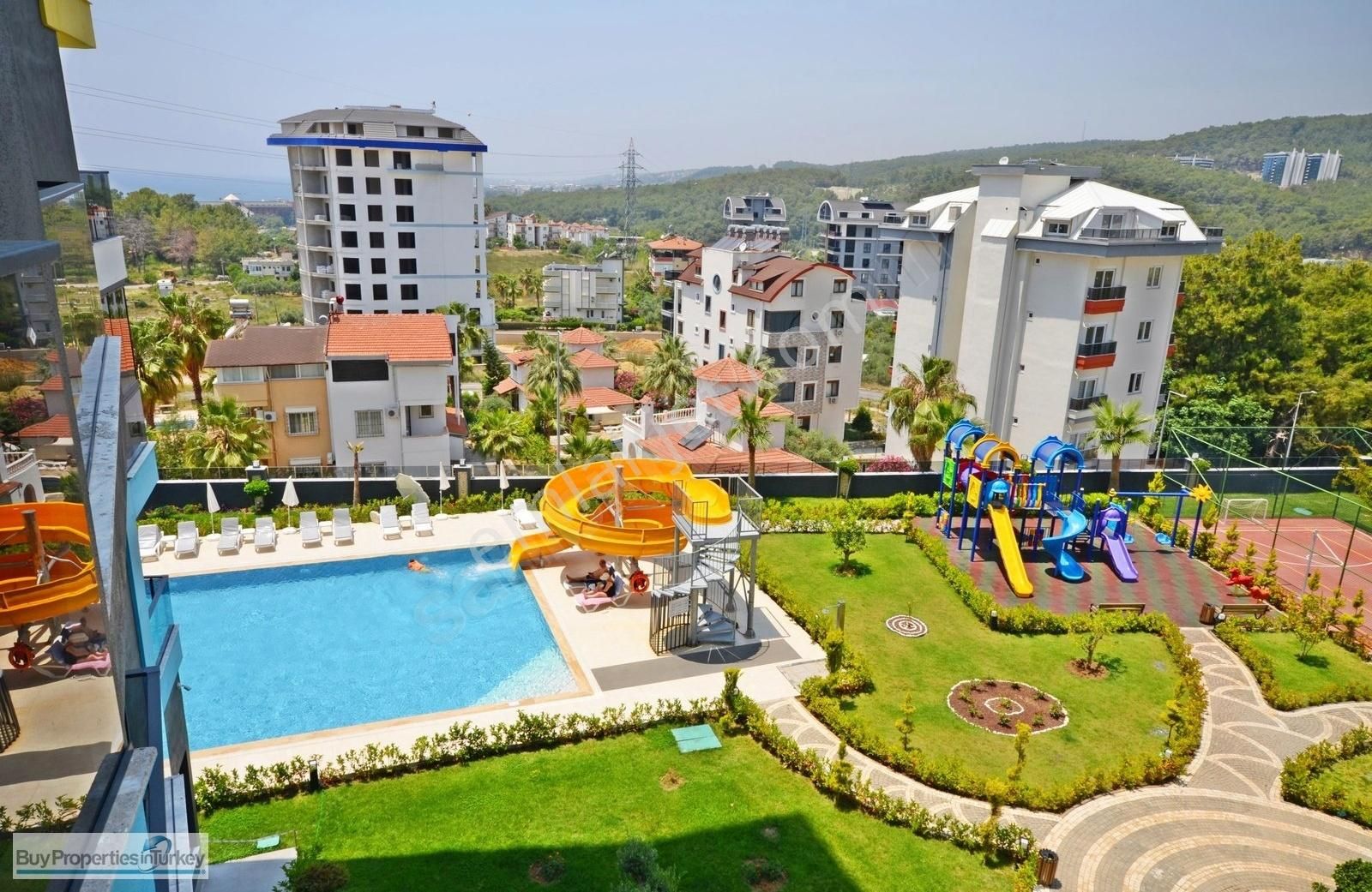 Alanya Avsallar'da 1+1 Full Eşyalı Deniz Manzaralı Aktiviteli - Görsel 15
