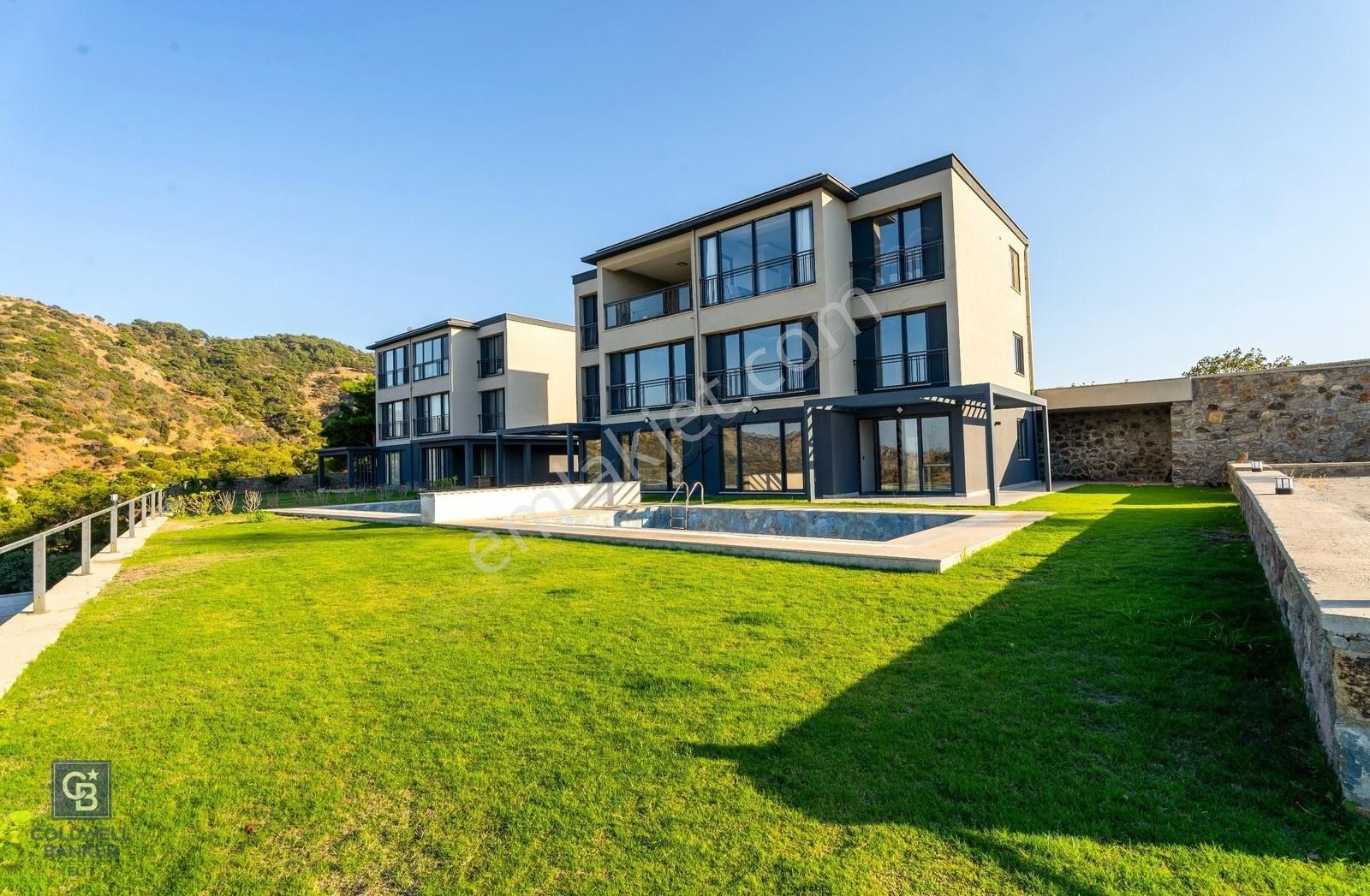 Bodrum Yalıkavak Satılık Deniz Manzaralı 5+1 Havuzlu - Görsel 5