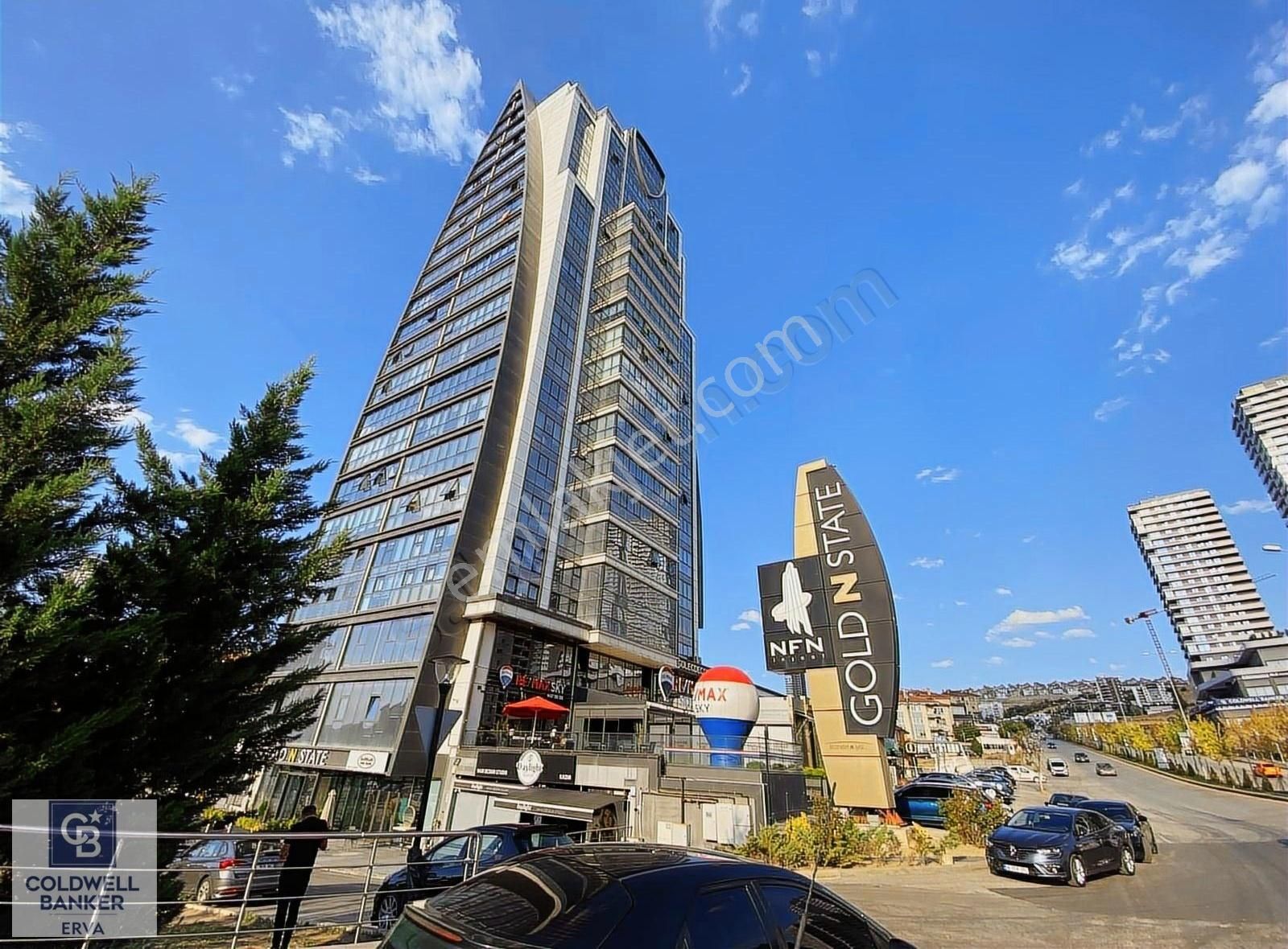 Çayyolu Gold N State Plaza'da 140 M2 Yapılı Kiralık Dubleks Ofis