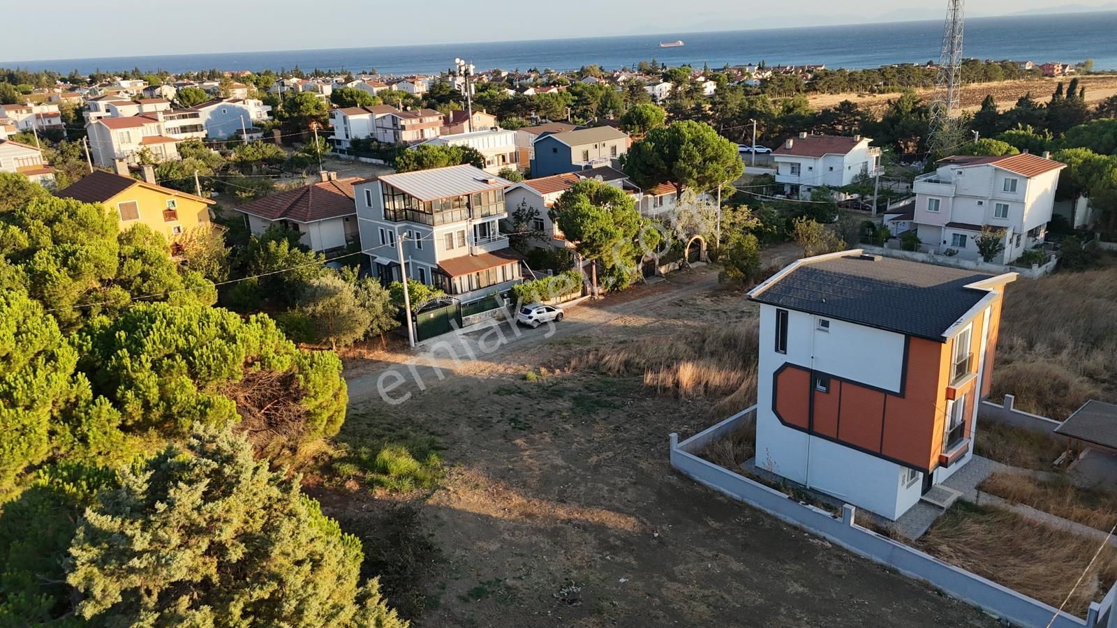 ¯\_evim Yapı _/¯dereağzında Deniz Manzaralı Köşede Müstakil Arsa - Görsel 5