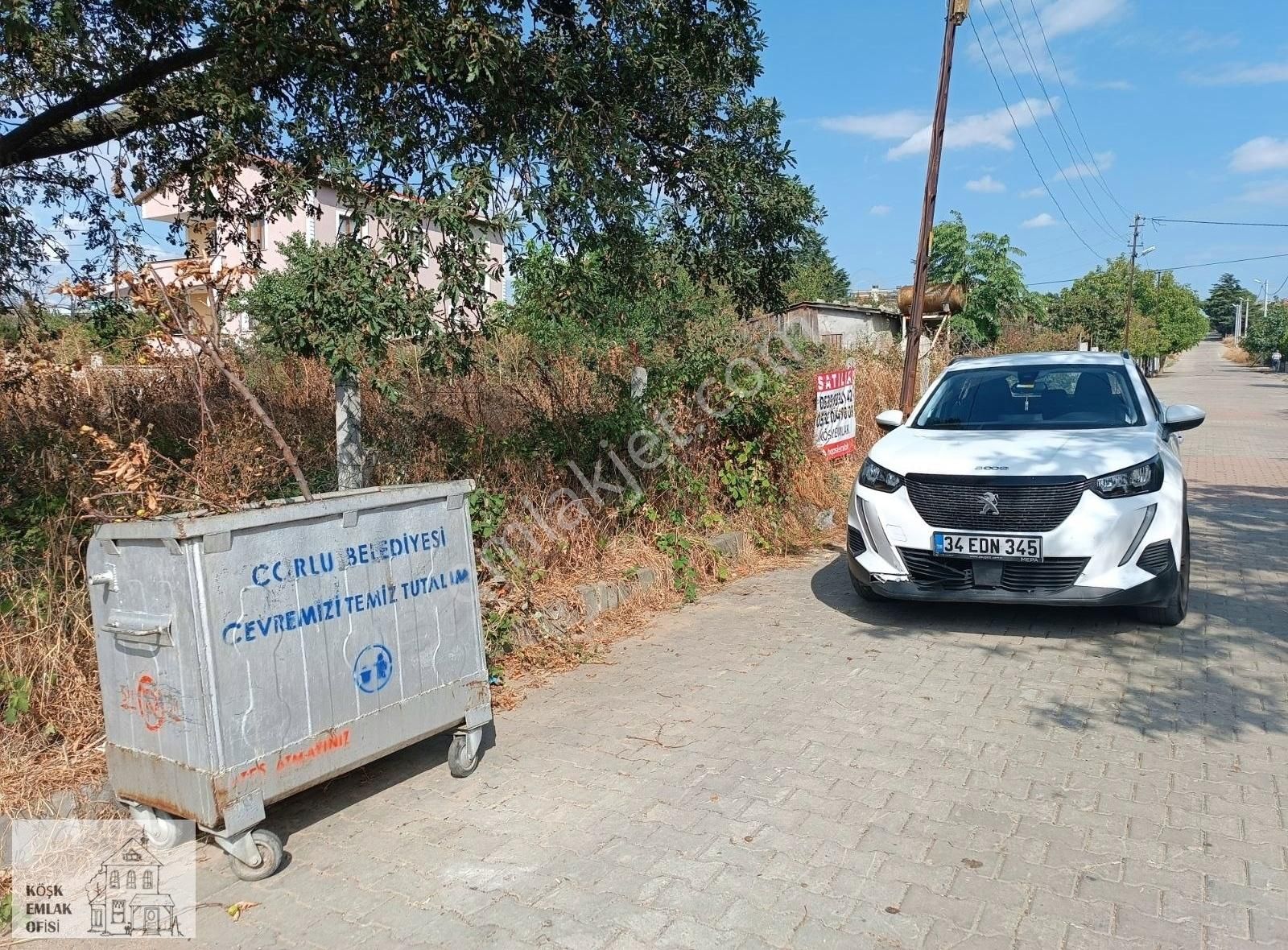 Çorlu Yenice'de 0.50 Emsal Villa İmarlı Ana Yola Yakın Arsa - Görsel 4