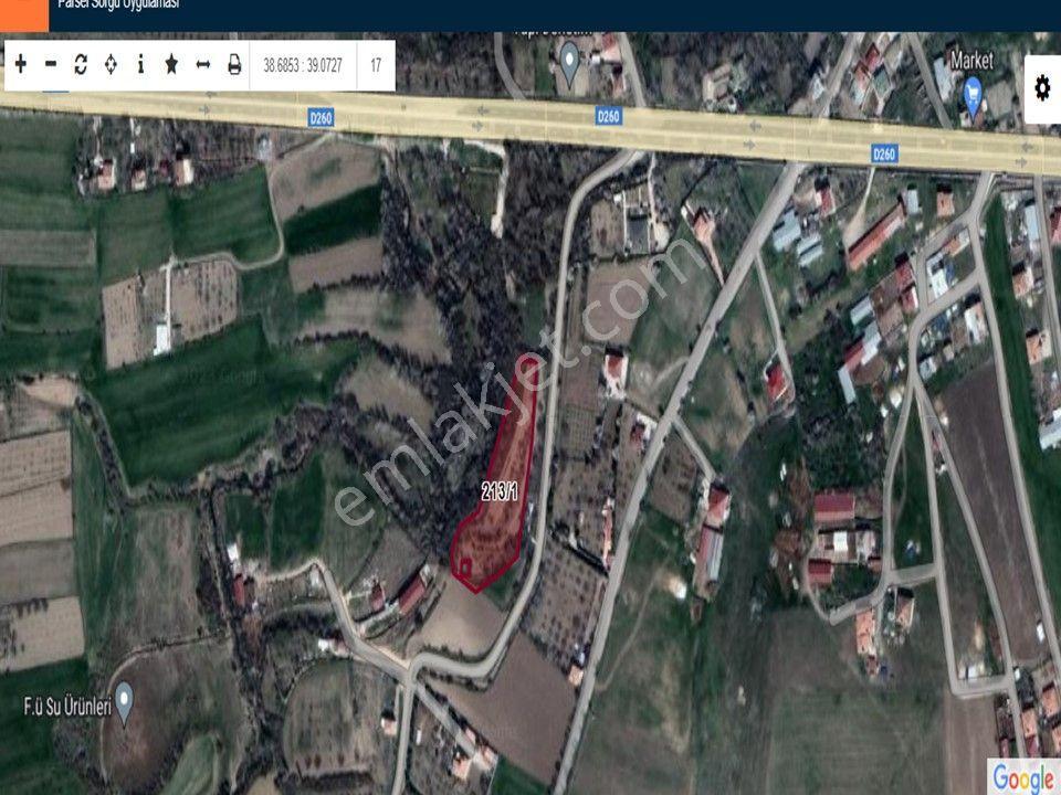 Keban Yolu Cip Mesire Yolu Satlık Hazır 4580 M2 Bahçe - Görsel 22