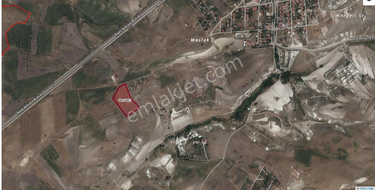 Ankara Ayaş Başayaş Mah. 565m2 Hisse Tapulu Satılk Tarla