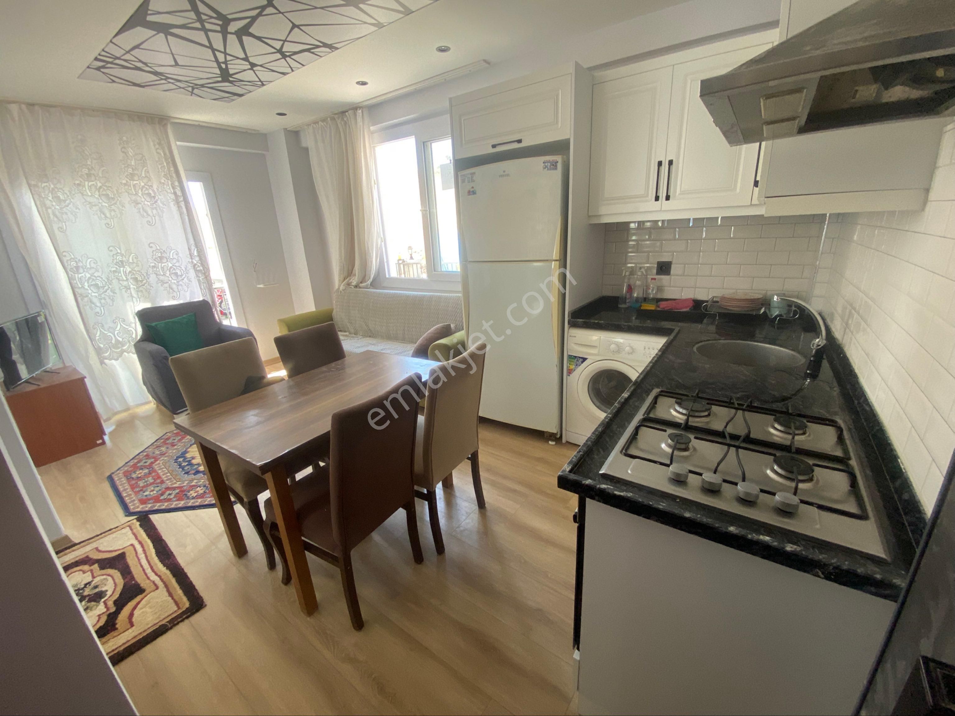 Atıcı Emlak'tan Gültepe'de İskanlı 1+1 Eşyalı Aylık Kiralık Daire