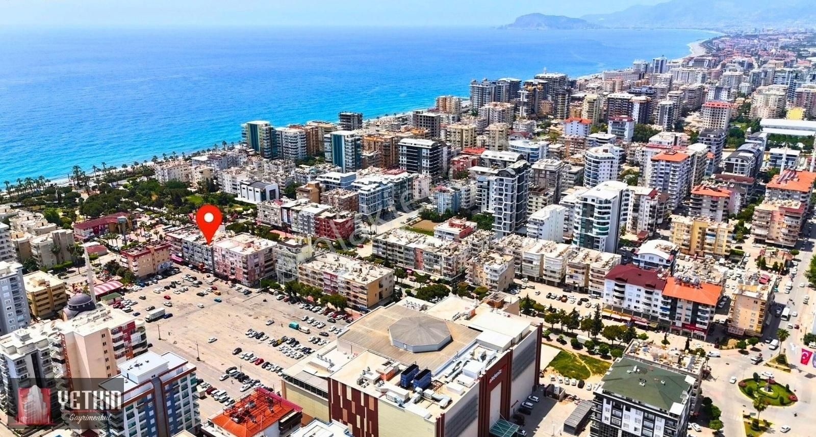Satılık 1+1, 75 M², Ayrı Mutfak, Mahmutlar Akdeniz Park Avm Yanı