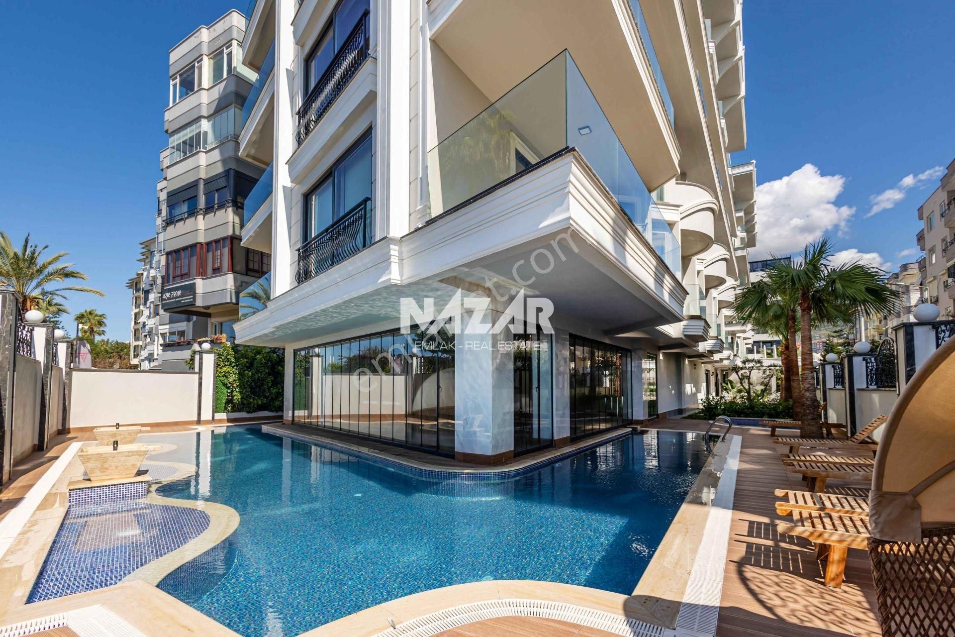 Alanya Cumhuriyet'te Kiralık 1+1 Eşyalı Denize Sıfır Daire - Görsel 8