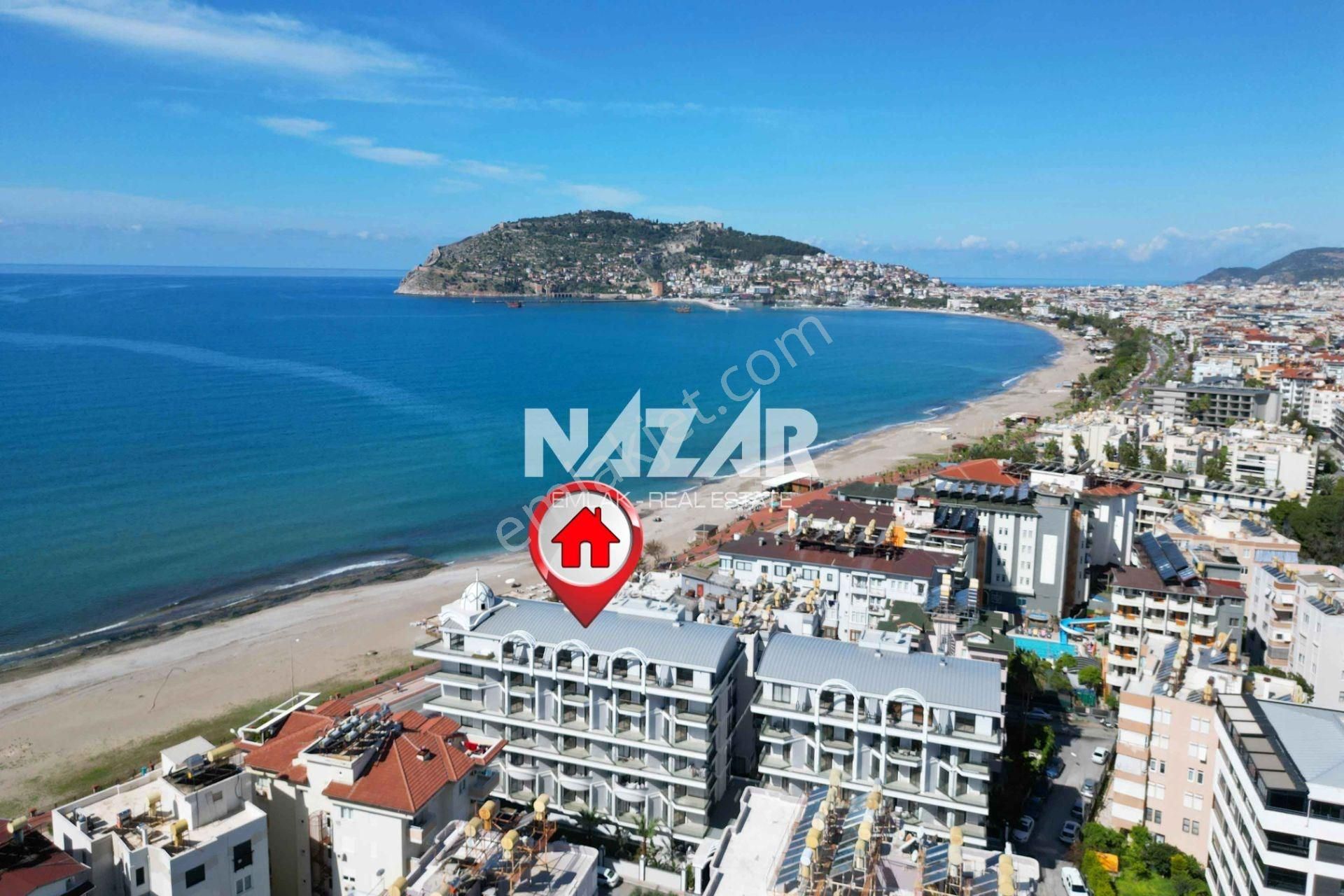 Alanya Cumhuriyet'te Kiralık 1+1 Eşyalı Denize Sıfır Daire - Görsel 2