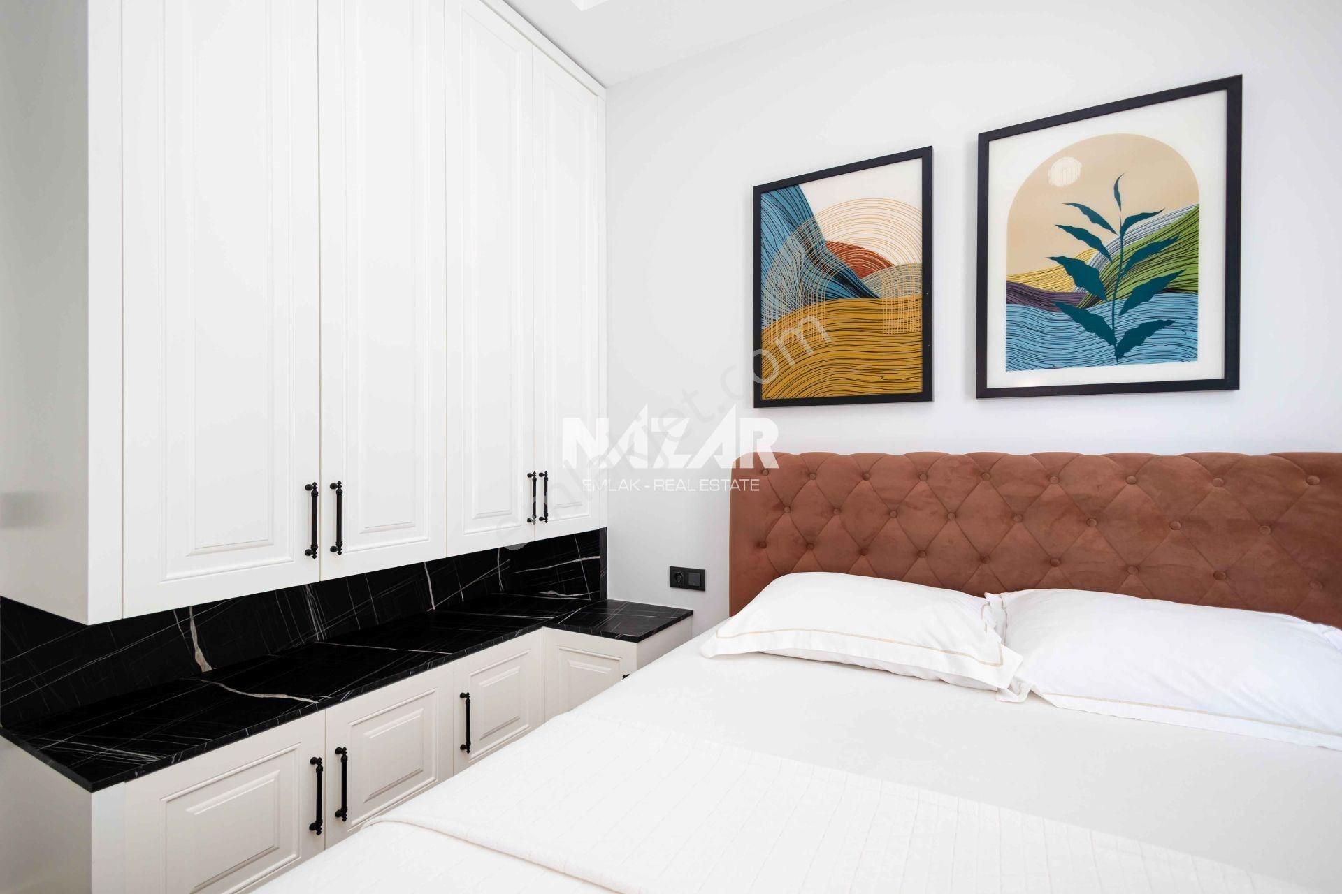 Alanya Cumhuriyet'te Kiralık 1+1 Eşyalı Denize Sıfır Daire - Görsel 27