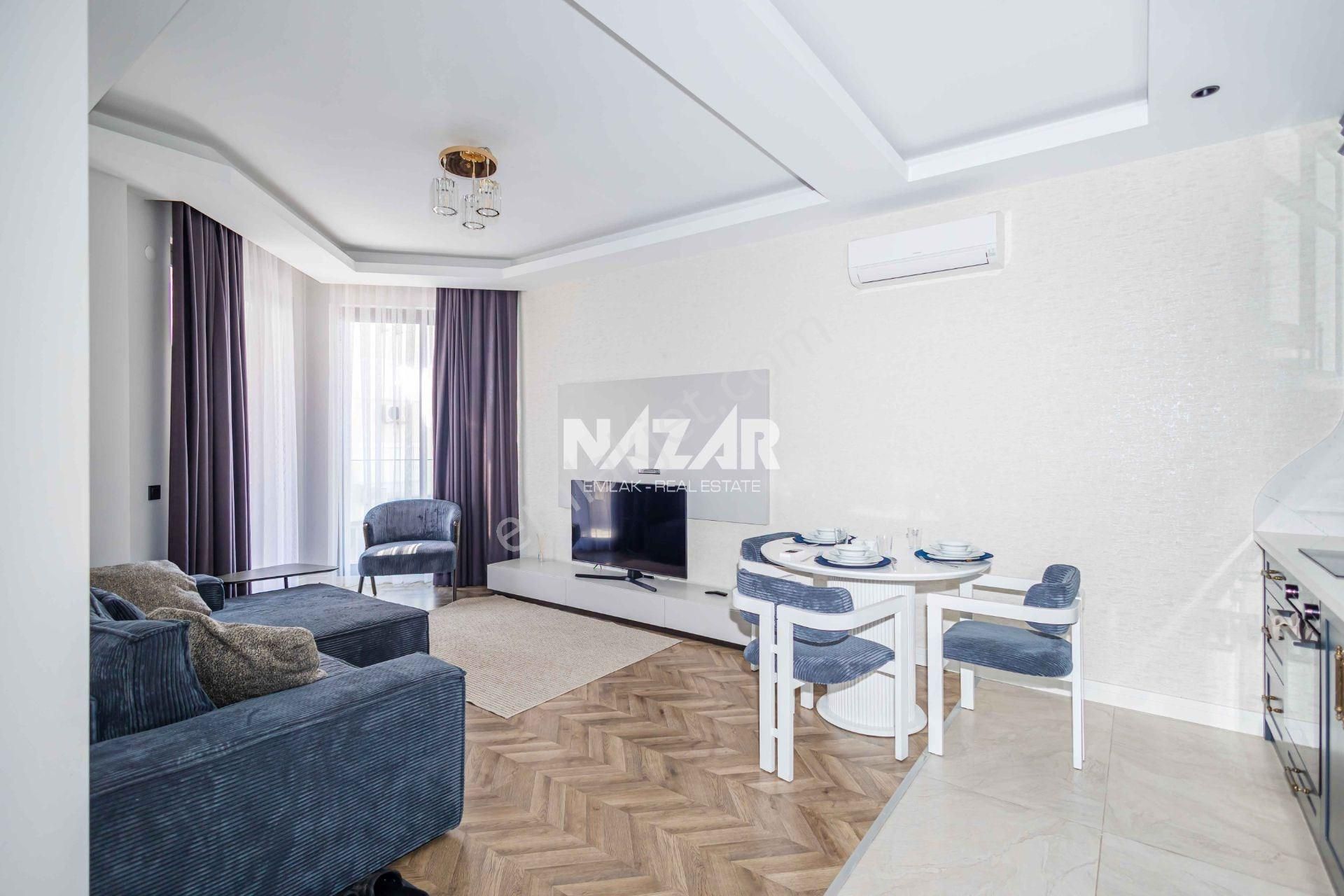 Alanya Cumhuriyet'te Kiralık 1+1 Eşyalı Denize Sıfır Daire - Görsel 20