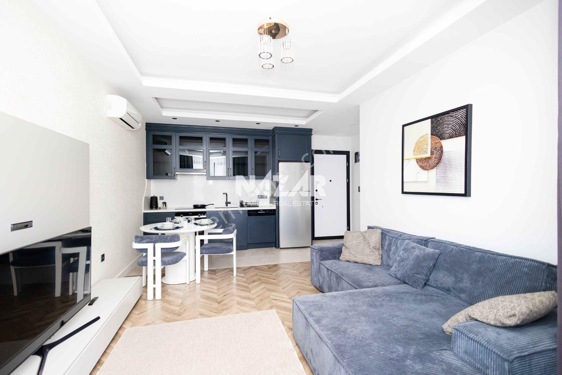 Alanya Cumhuriyet'te Kiralık 1+1 Eşyalı Denize Sıfır Daire - Görsel 22