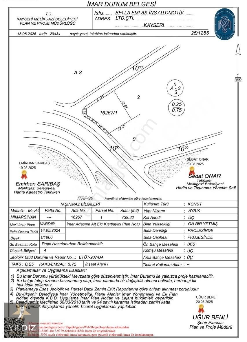 Villa-konut Arsası- İşyeri De Olur - Görsel 6