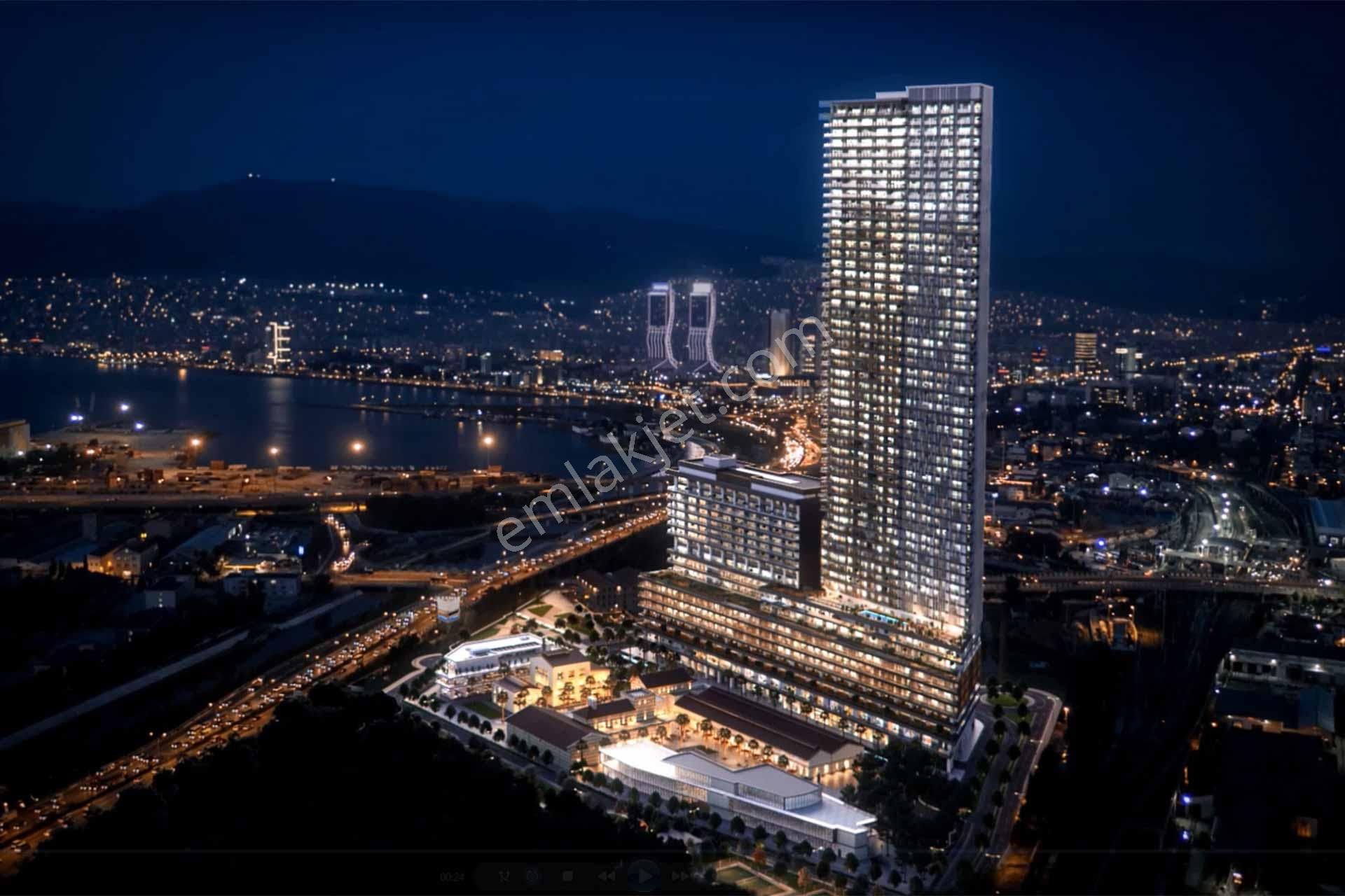 İzmir Mahall Bomontide Satılık K Plan 1+1 Rezidans Daire