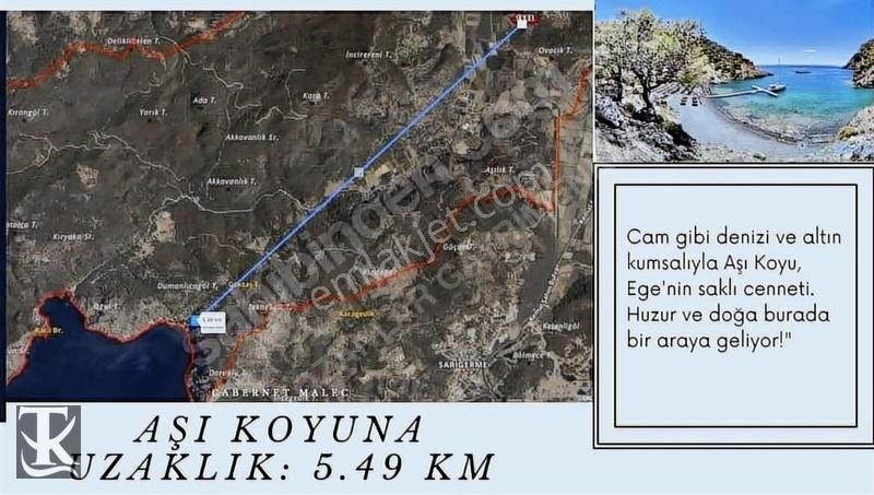 Kozanlar Gayrimenkul'den Muğlada Satılık Arsa