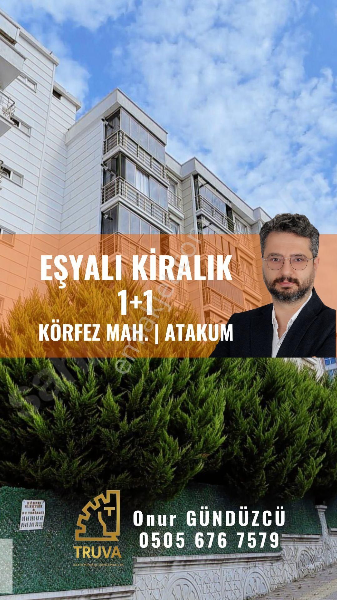 Truva // Onur'dan Tramvaya Yakın Körfezde Cam Balkonlu 1+1 Daire