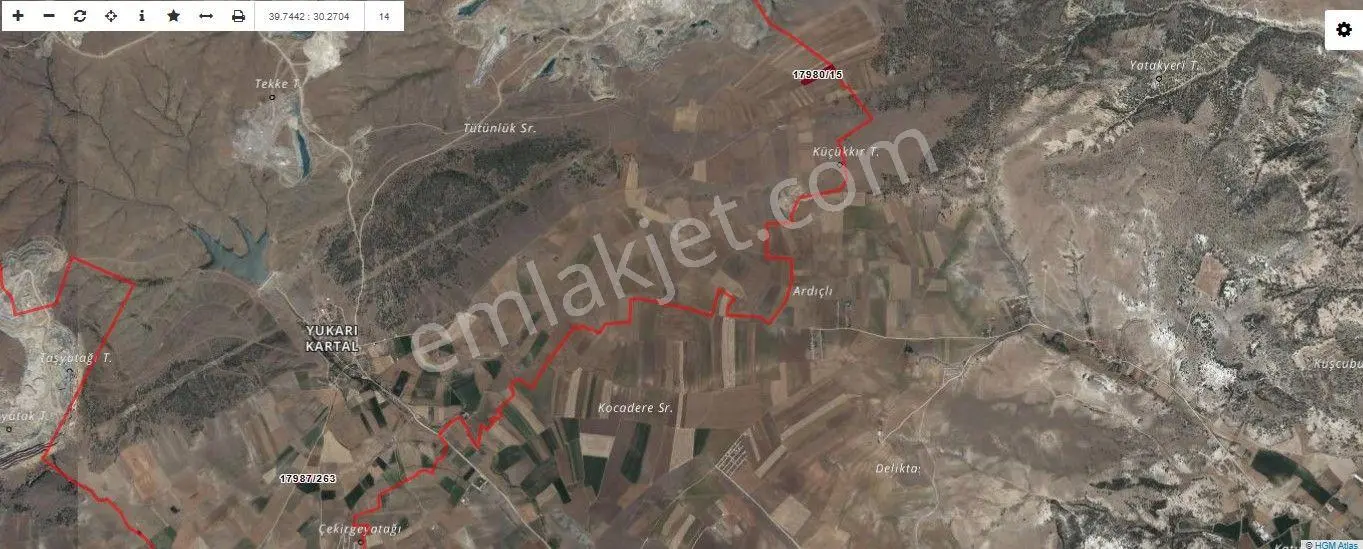 Yukarı Kartal’da, Kütahya Yolu Yakını, Satılık (23.085 M2) Arazi - Görsel 3