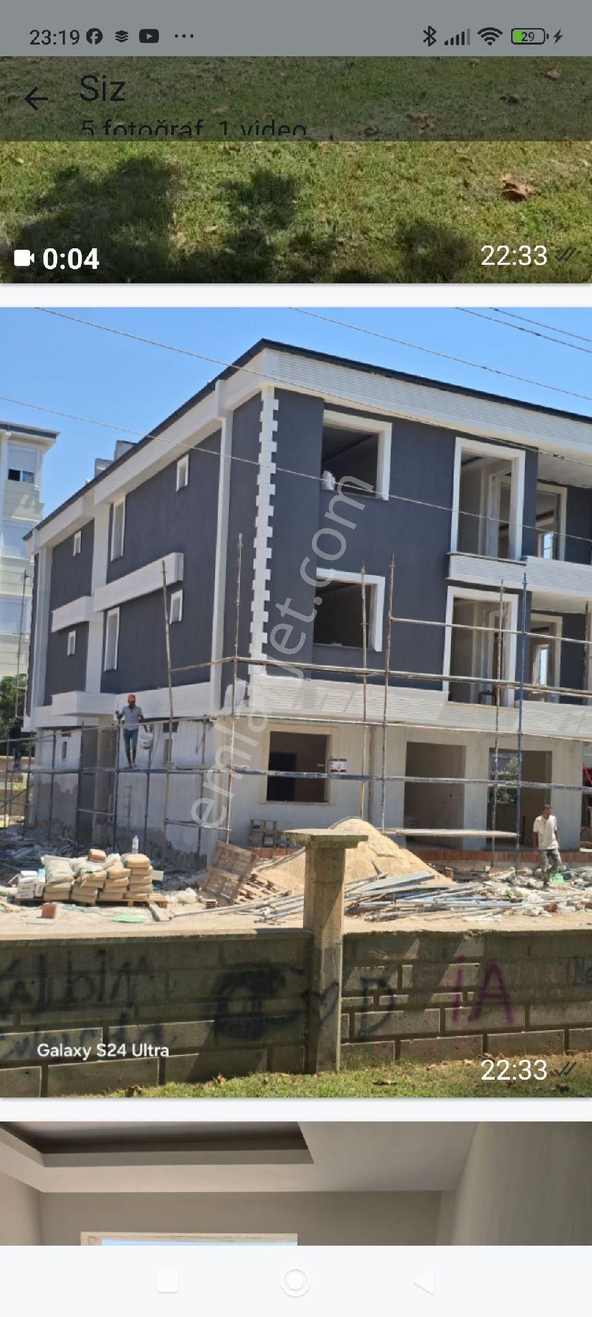Satılık 1+1 Yüksek Giriş 110 Metrekare Geniş Daire Varsak Aydoğmuş Mahallesi