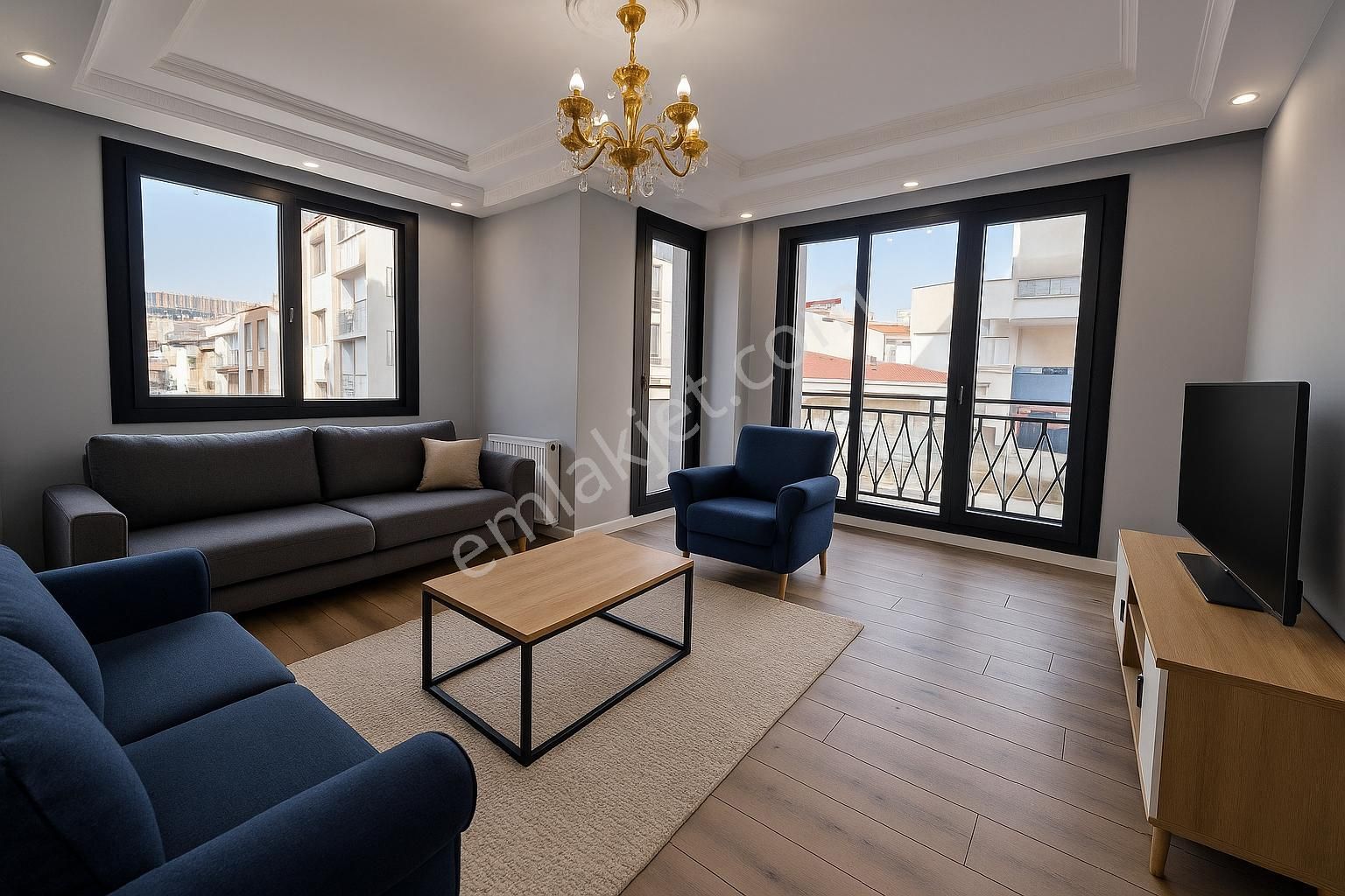 Sıfır Daire! Talatpaşa Da 2+1 Cadde Üzeri Köşe Başı Lüx Daire - Görsel 4