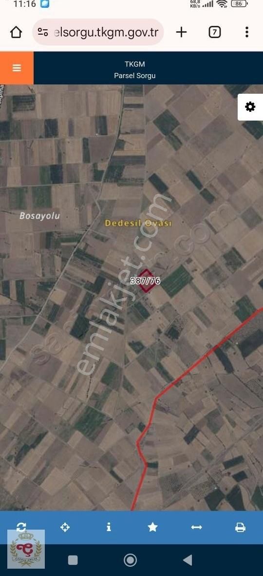 Acıpayam Çağdaş Emlak'tan Dedebağ'da Satılık Tarla - Görsel 2