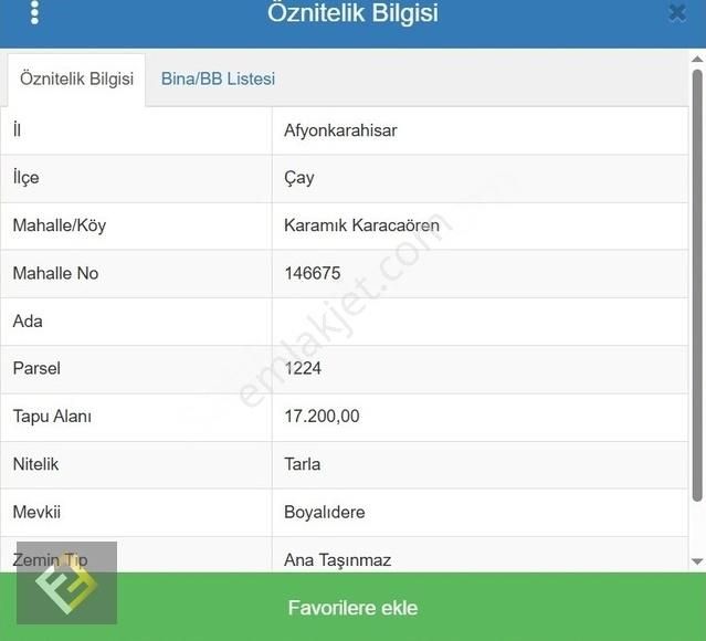 Furkan Emlaktan Karamık-karacörende Hisseli Satılık Tarlalar - Görsel 2