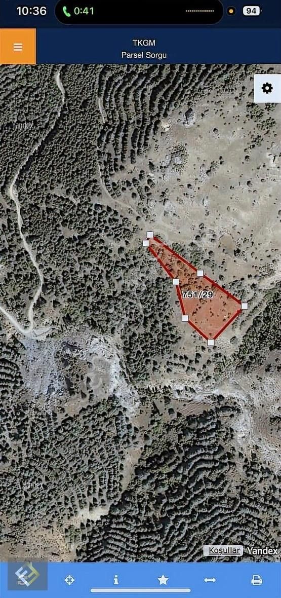 Furkan Emlaktan Tekke Mah. Kirazlı Mevkii 6000 M2 Satılık Çayır - Görsel 3