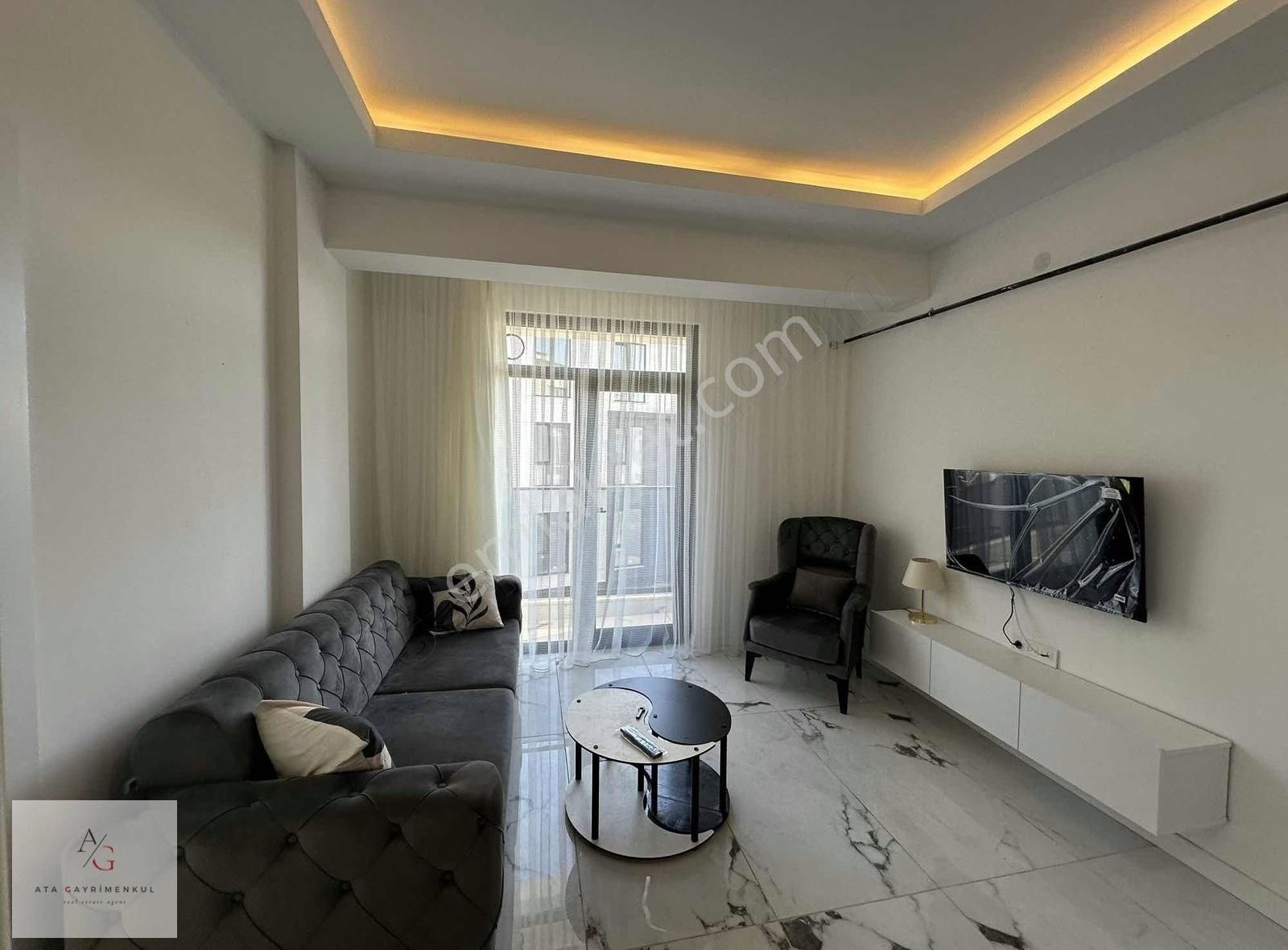 Ata Gayrimenkul | Aziziye Mh Sıfır Full Lüx ! Eşyalı 1+1 Kiralık