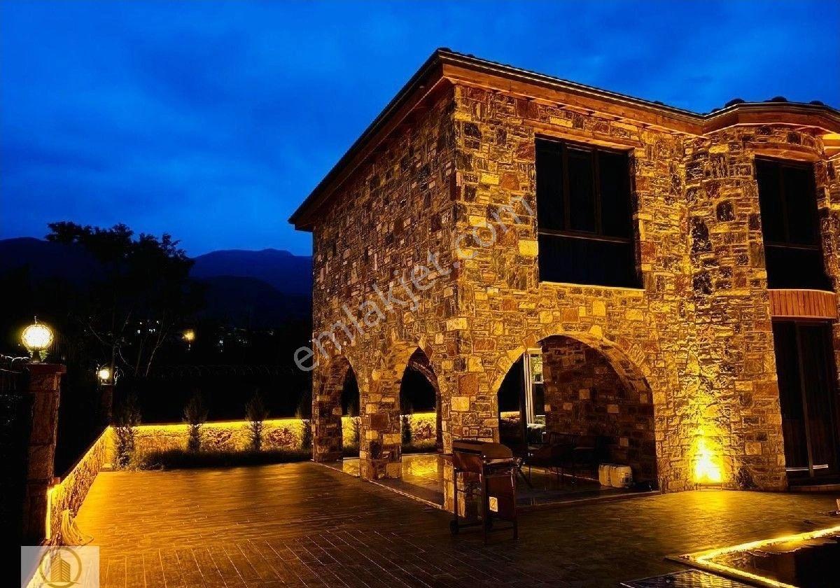 Rüyaların'da Ötesinde O Bir Taş Villa... Honazda Hamamlı Saunalı Havuzlu Satılık Devasa Villa - Görsel 5