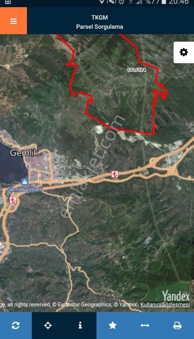 Gemlik Şahinyurdu'nda Satılık Yatırımlık Tarla - Görsel 8