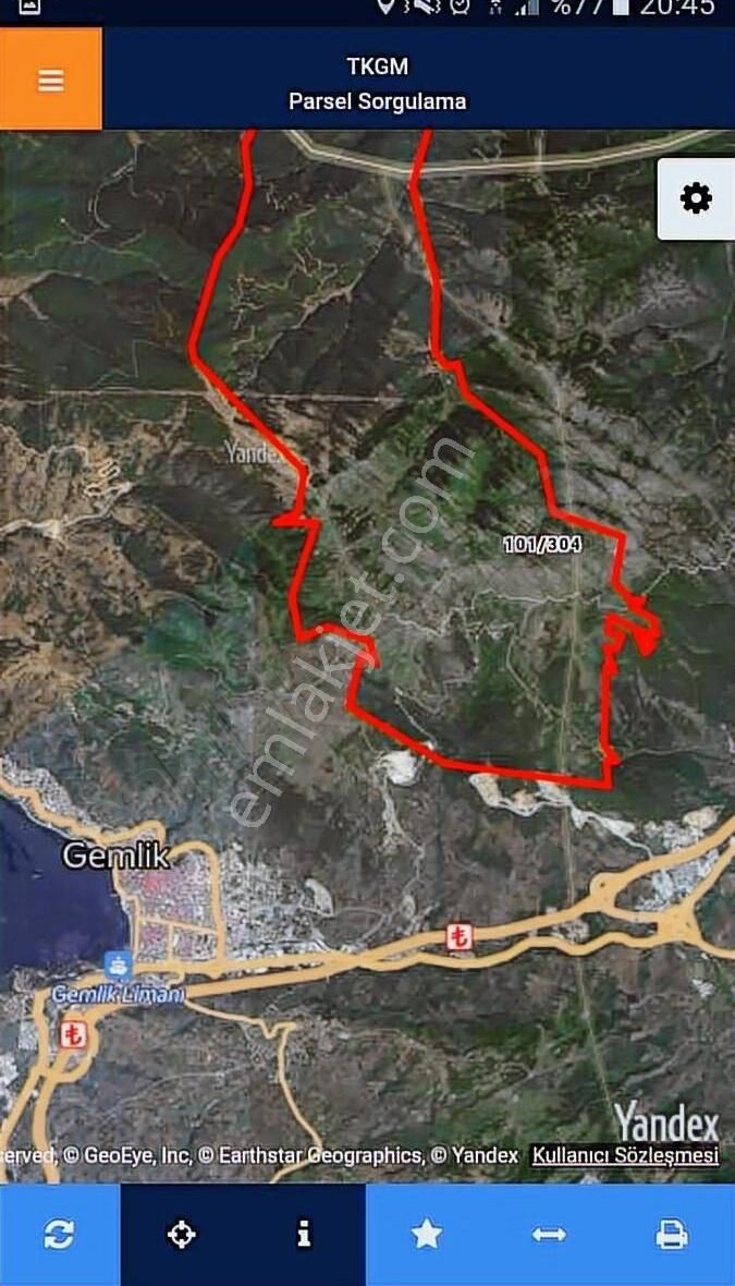 Gemlik Şahinyurdu'nda Satılık Yatırımlık Tarla - Görsel 7