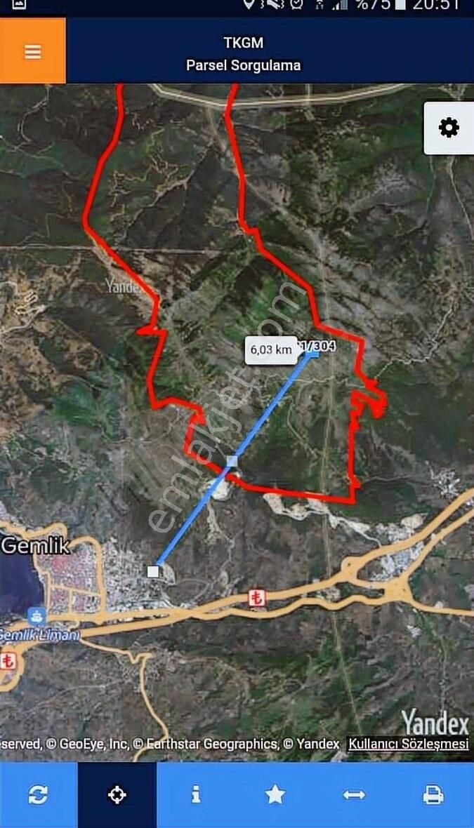 Gemlik Şahinyurdu'nda Satılık Yatırımlık Tarla - Görsel 23