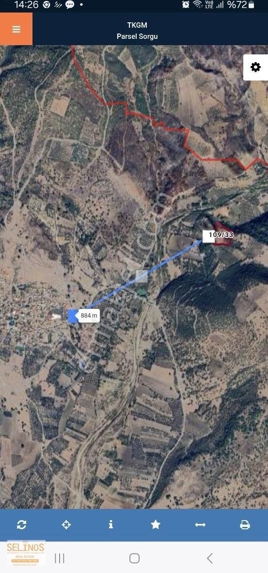 Bergama Sarıcalar Köyünde 10.314 M2 Tarla - Görsel 7