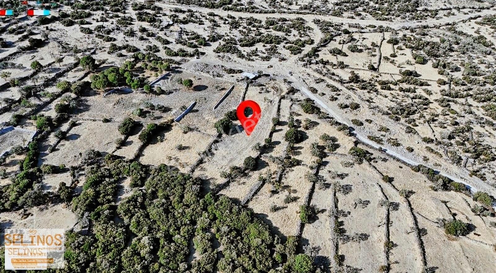 Dikili Yahşibey Mahallesinde Deniz Manzaralı 2079 M2 Arazi - Görsel 5