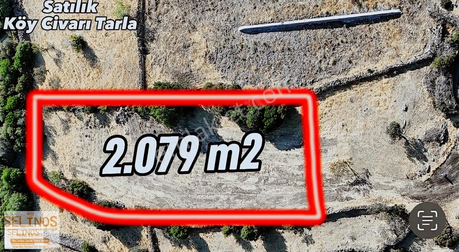 Dikili Yahşibey Mahallesinde Deniz Manzaralı 2079 M2 Arazi