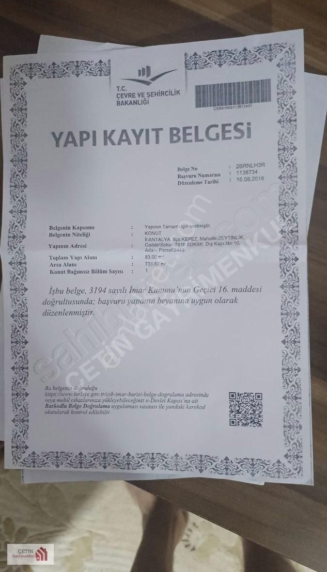 Kepez Zeytinlik Satılık Yan Yana 2 Adet 2+1 Müstakil Ev - Görsel 13