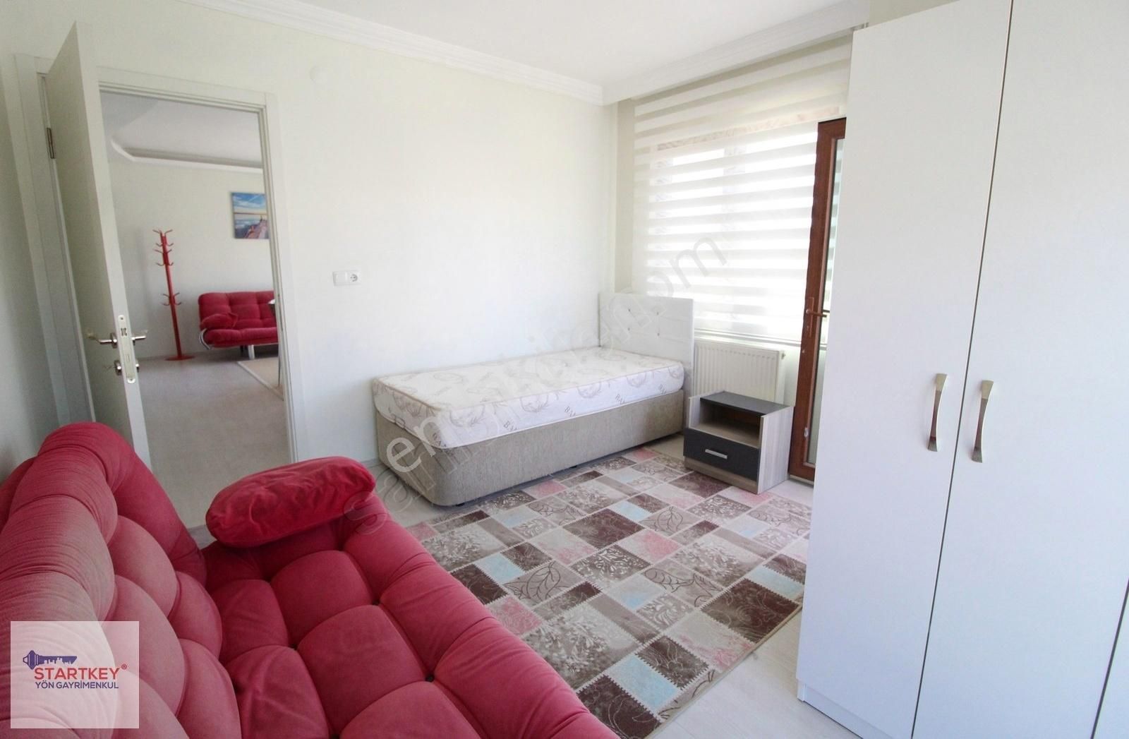 Şehir Hastanesi, Adliye, Kampüs Yoluna Yakın Eşyalı 1+1 Daire
