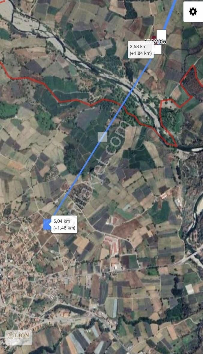 Çanakkale Yenice Kurtlar Köyünde 2.900 M² Satılık Kupon Tarla