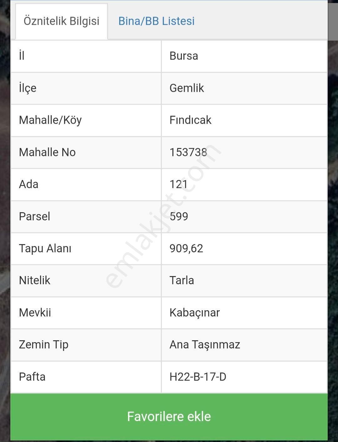 Bursa Gemlik Fındıcak'ta Satılık Suyu Yolu Olan Arazi - Görsel 27