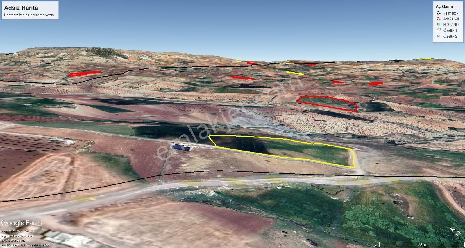 Aktif Den Yaylacık Ta Yol Üstü Zirve Konumda 15405 M2 Arazi - Görsel 5